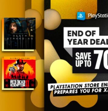 Save up to 70% this Christmas with PSN deals.