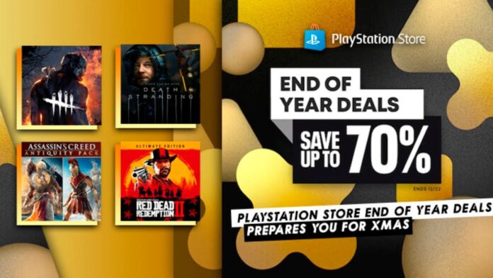 Save up to 70% this Christmas with PSN deals.