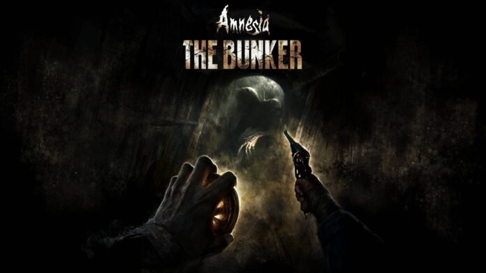 Logo for the new game in the Amnesia series, Amnesia: The Bunker.