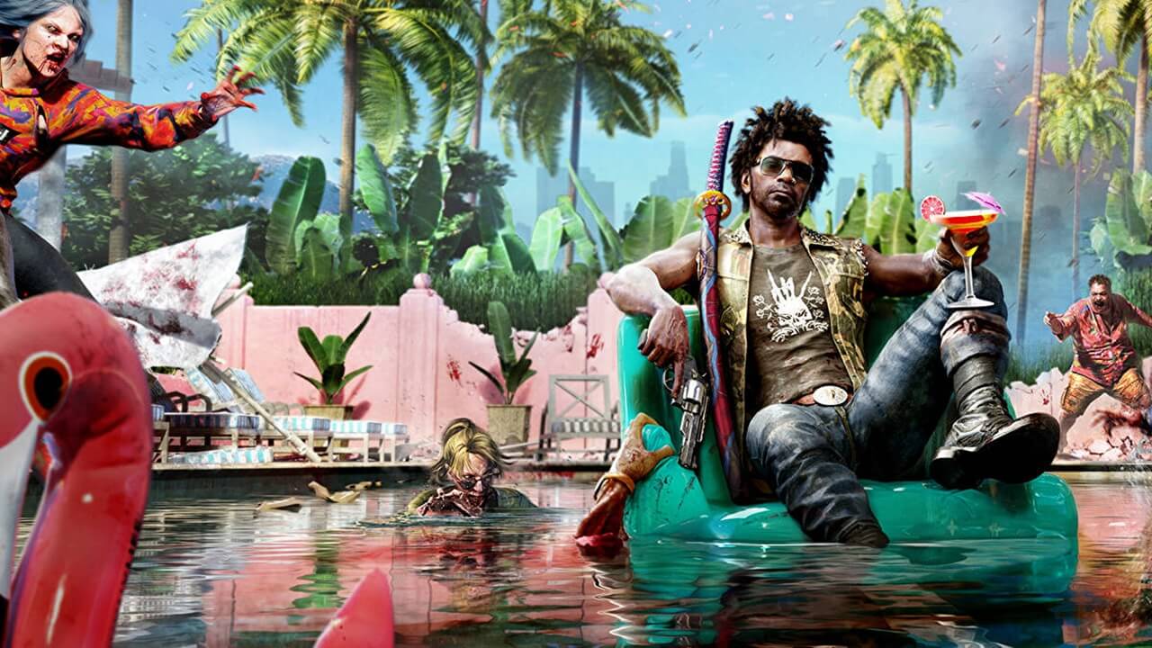 Dead Island 2 promotional photo of one of the characters in the game.