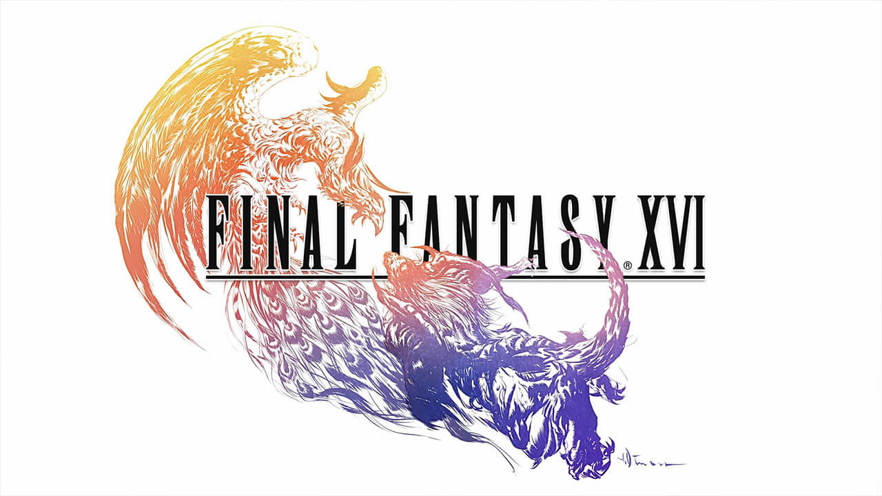 Logo for Final Fantasy 16, coming out in 2023.