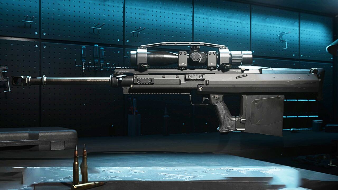 Signal 50 sniper rifle from Warzone 2.