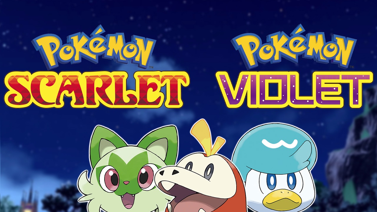 Pokemon Scarlet and Violet Starters