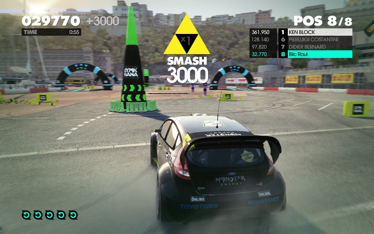 Dirt 3 on Steam Deck