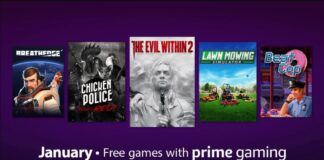 A showcase of all the free games on offer with Amazon Prime Gaming for January 2023.