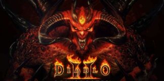 Main splash screen for Diablo 2 Resurrected.