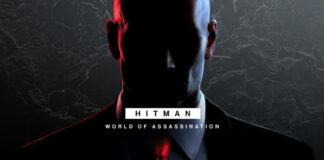 Logo screen for the new World of Assassination title from IO Interactive.