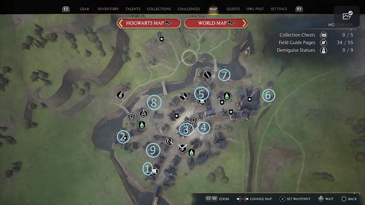 All Hogwarts Legacy Demiguise Statue Locations In Hog - vrogue.co