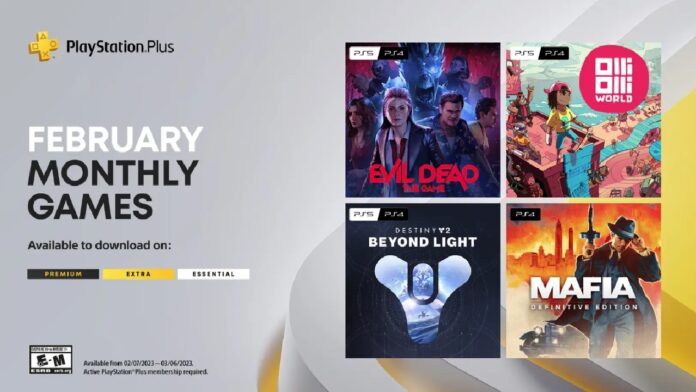 PlayStation Plus Monthly Games for February 2023