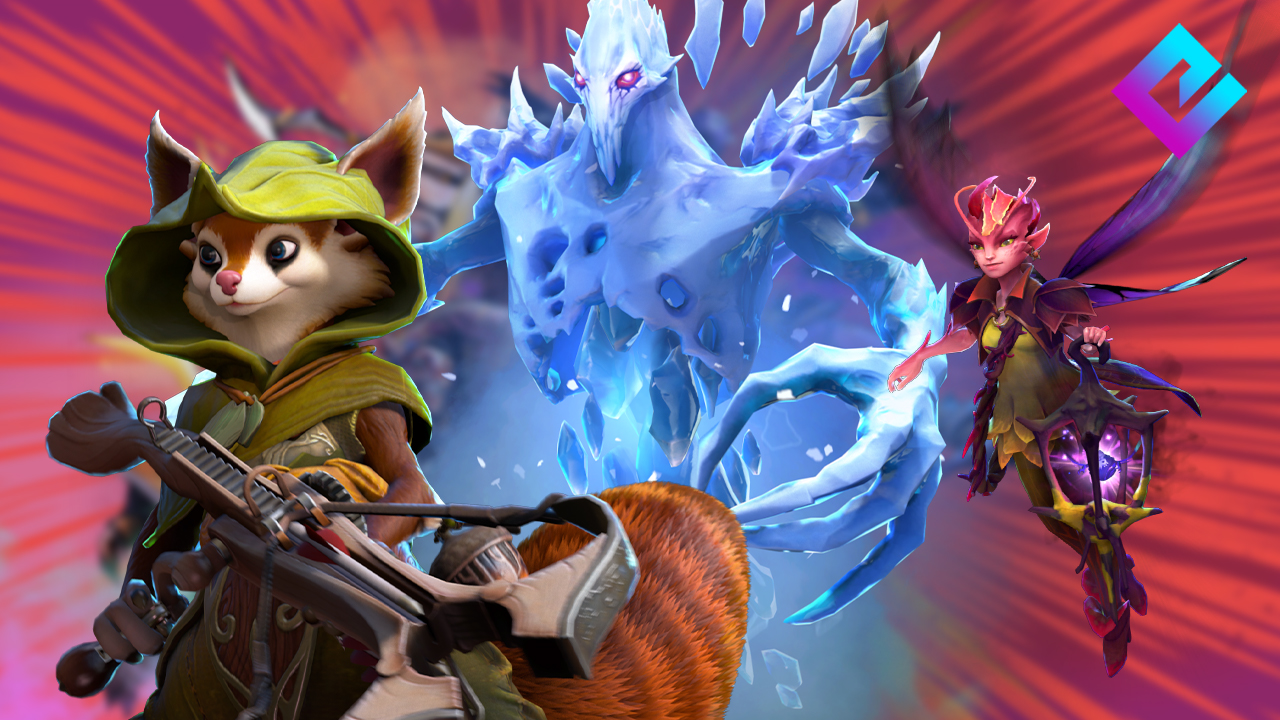 Presentation image for Dota 2 heroes.