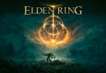 One of the main promotional posters for Elden Ring.