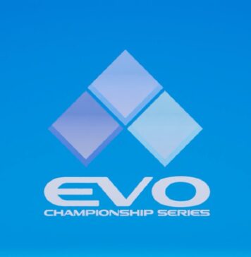 Main logo for the EVO fighting game tournament.