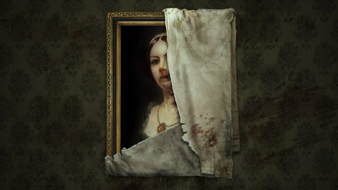 One of the many creepy paintings from the Layers of Fear series.