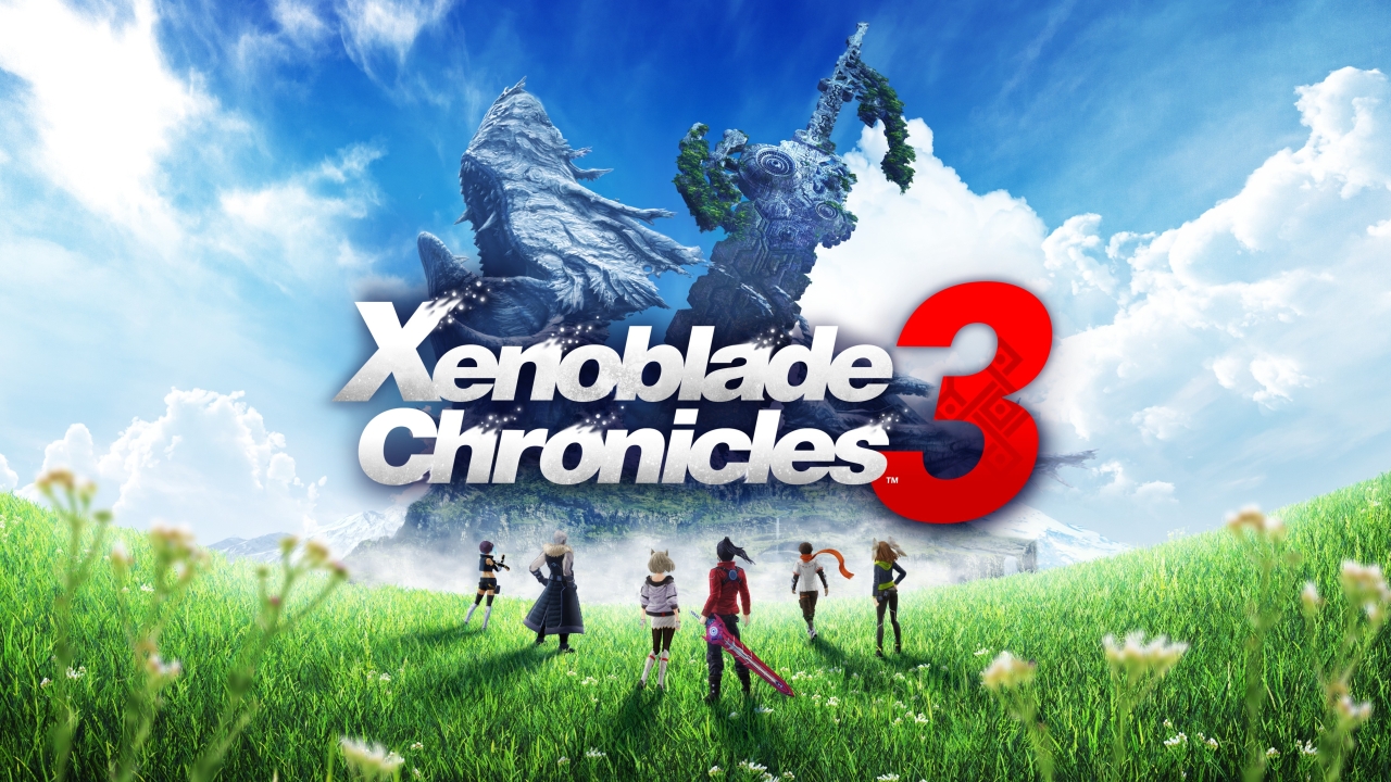 Main screen for Xenoblade Chronicles 3.