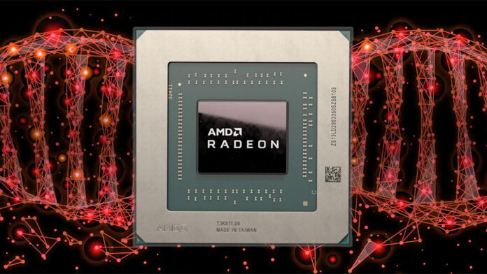 Promotional shot for new technology coming out from AMD.