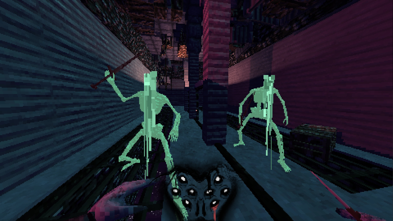 Gameplay screenshot of upcoming stealth game Brush Burial.