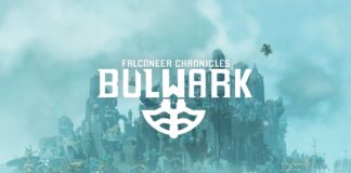 One of the main promotional images for Bulwark: Falconeer Chronicles.