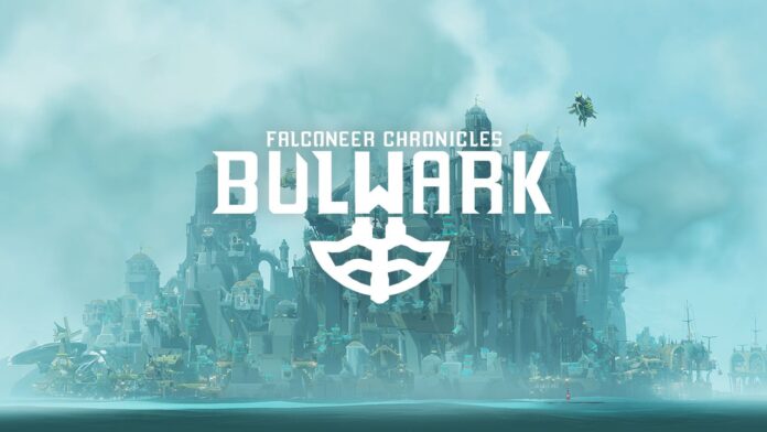 One of the main promotional images for Bulwark: Falconeer Chronicles.