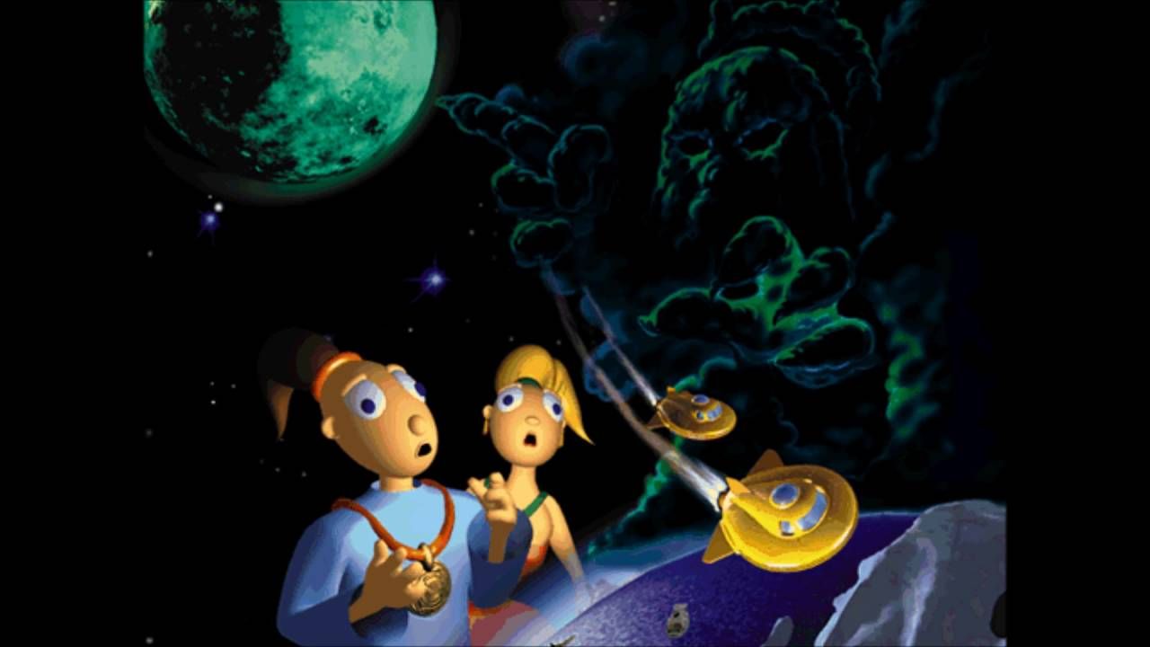 Two of the main characters from Little Big Adventure 2.