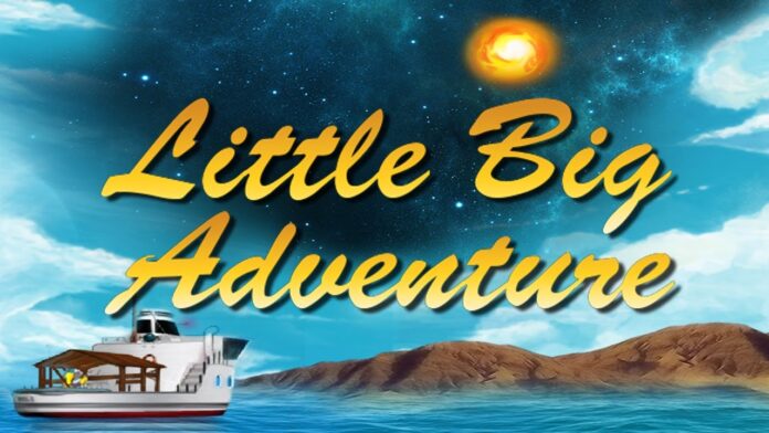 Main screen from the original Little Big Adventure game.