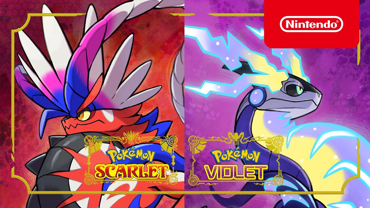 Main poster for Pokemon Scarlet and Violet.