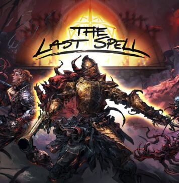 Main title screen from the newly launched TBS The Last Spell.