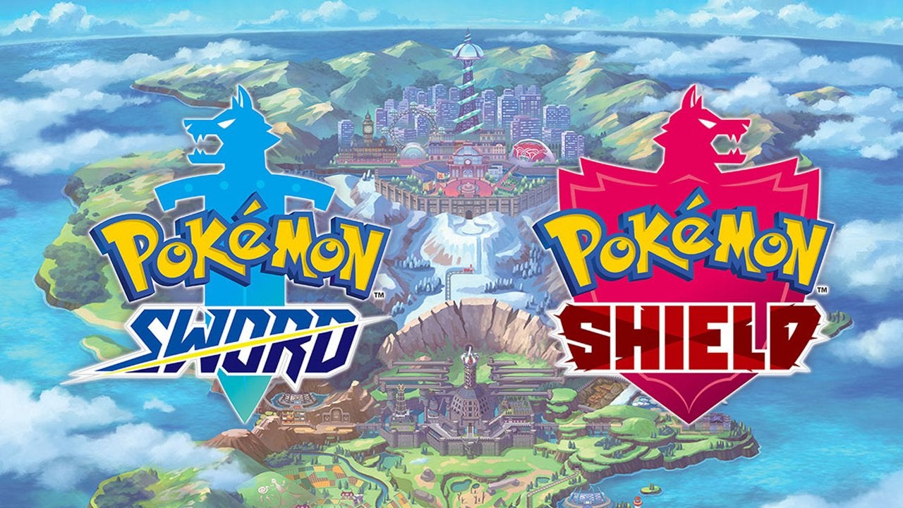 Presentation shot for Pokemon Sword and Pokemon Shield.