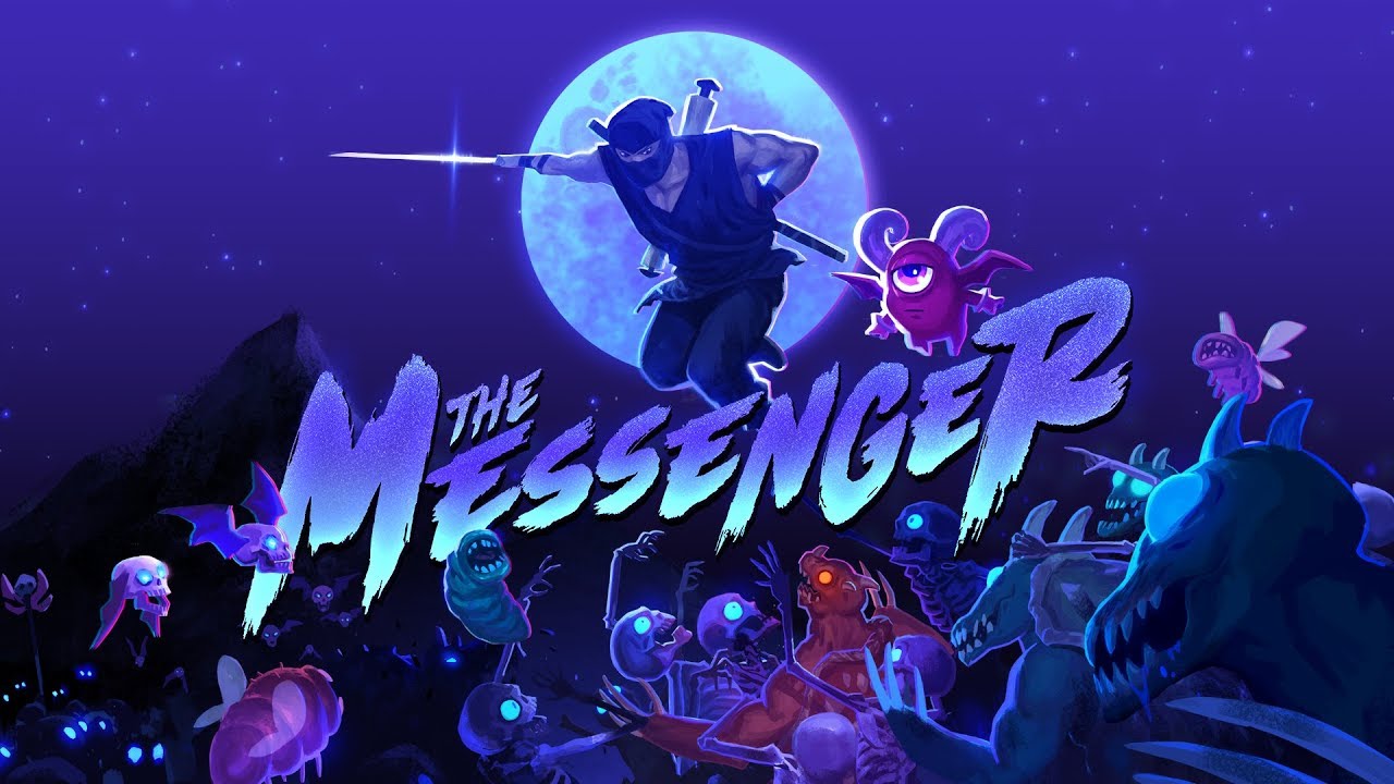 Title screen for The Messenger.