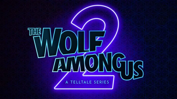 Main title for The Wolf Among Us 2.