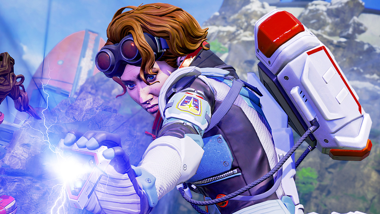 A trailer screenshot of Horizon, one of the heroes from Apex Legends.