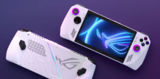 One of the first images of the ASUS Rog Ally, their upcoming handheld.