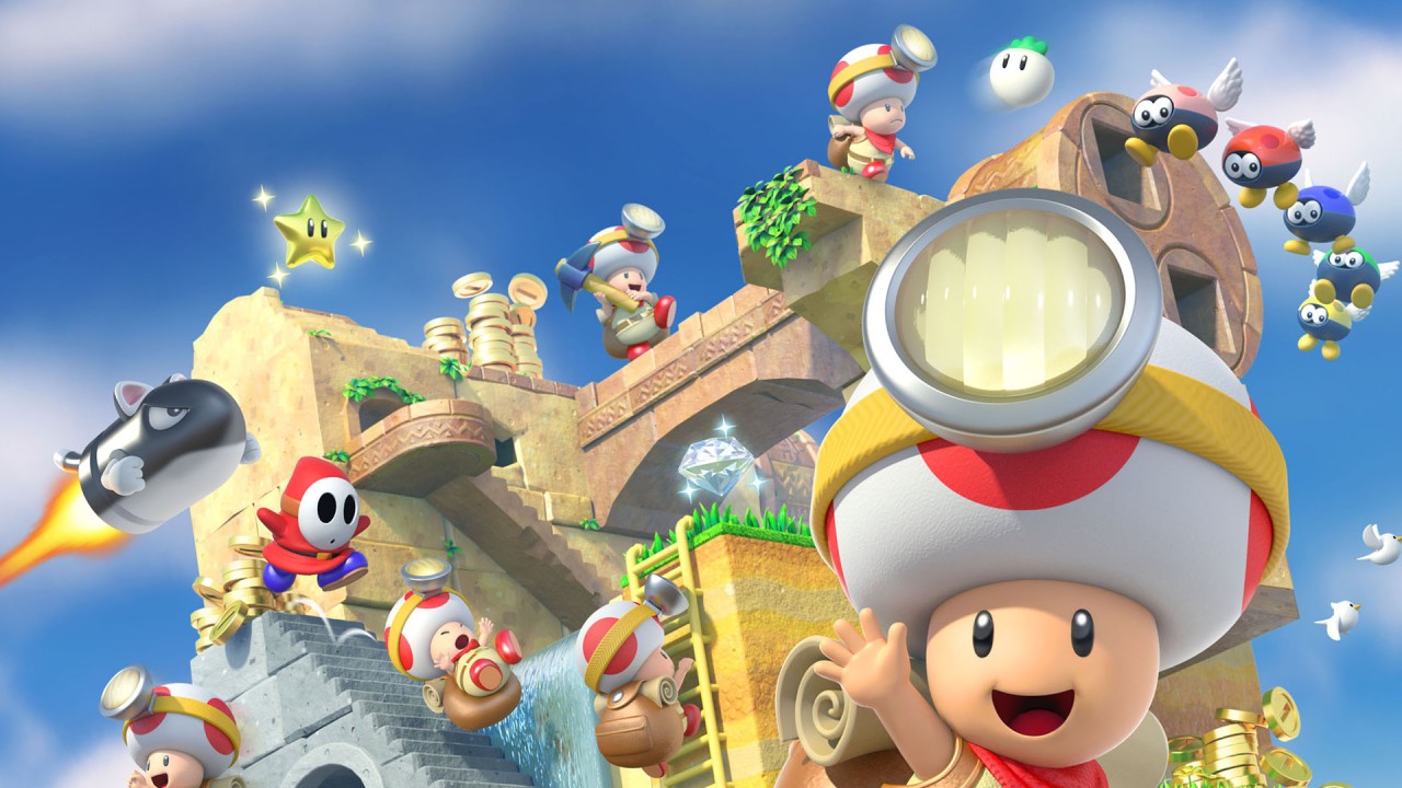 Promotinal image for Captain Toad's Treasure Tracker.