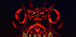 Main logo from the first Diablo game.