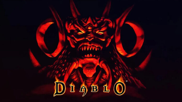 Main logo from the first Diablo game.