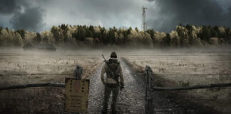 Road to Vostok screenshot of a player overlooking a forest.