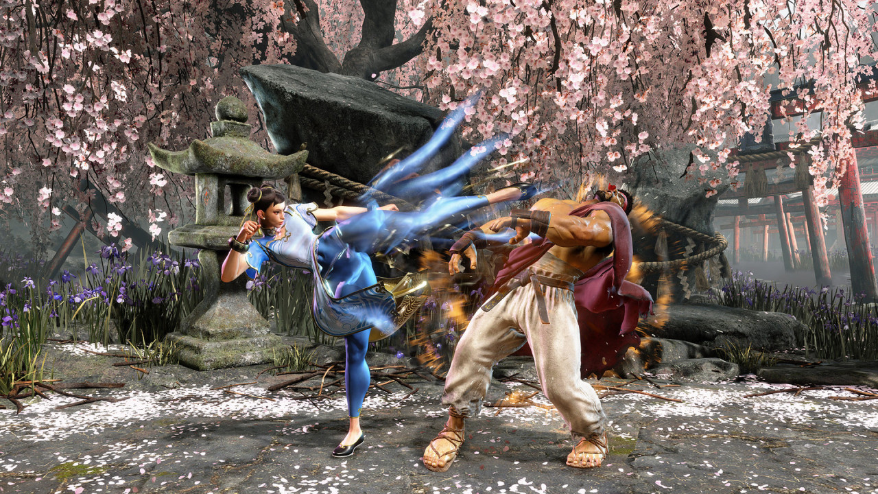 Ingame screenshot from upcoming Street Fighter 6.