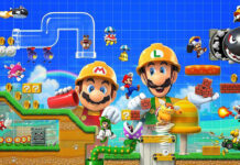 Promotional poster for Super Mario Maker 2.