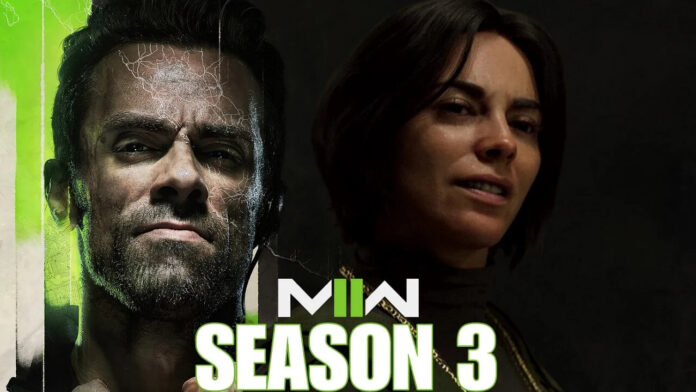 Promotional shot of the two new operators coming Season 3 for Modern Warfare 2.