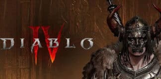 Diablo 4 promotional poster featuring the Barbarian class.