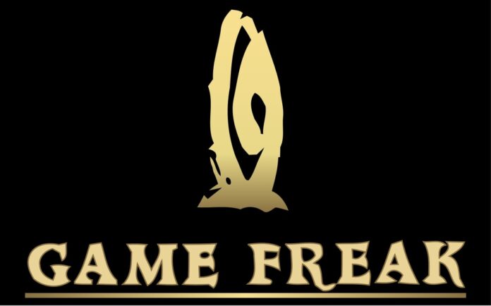 Main logo for Japanese company Game Freak.