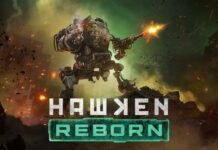 Promotional poster for newly announced Hawken Reborn.