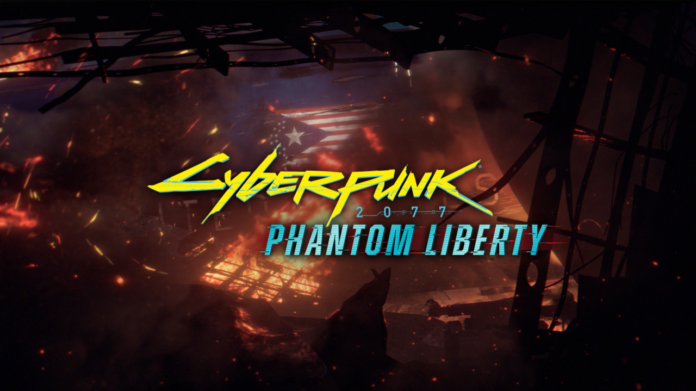 One of the first promotional images for Cyberpunk 2077: Phantom Liberty.