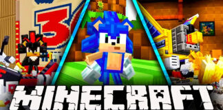 A look at some of the textures from the Minecraft Sonic DLC.