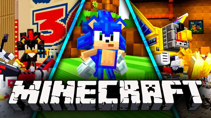 A look at some of the textures from the Minecraft Sonic DLC.