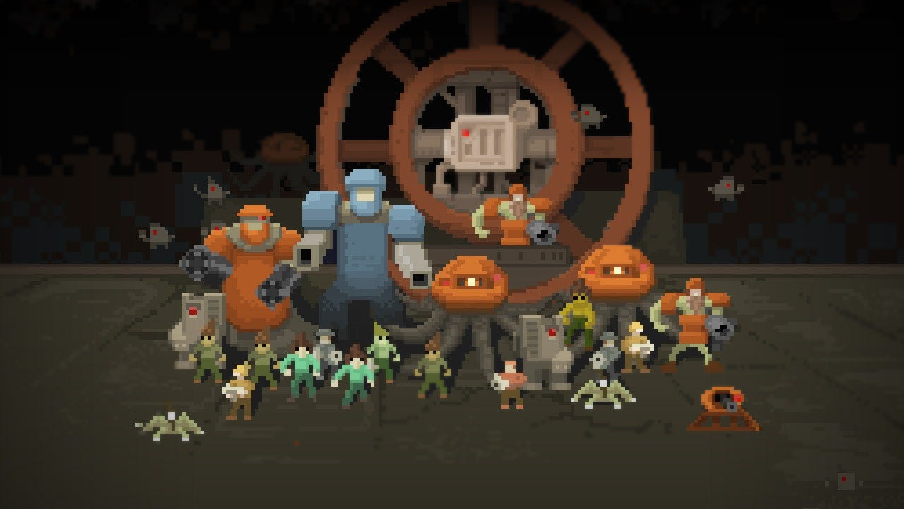 A screenshot of all the enemies you will encounter in Teleglitch.