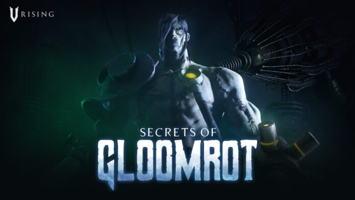 Main launch image for V Rising: Secrets of Gloomrot.