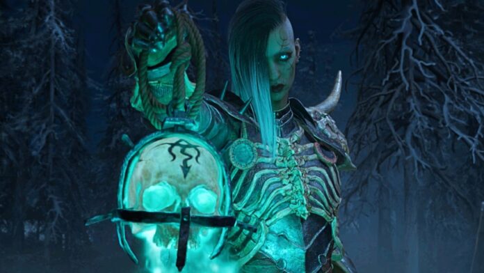 Presentation image for the Necromancer in Diablo 4.
