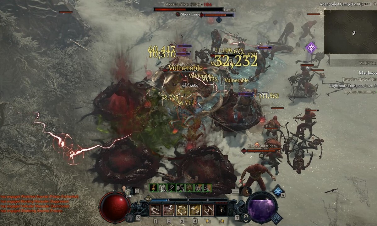 A Twisting Blades Rogue build in Diablo 4.