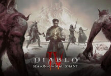 Main promo image for Diablo 4's upcoming Season of the Malignant.