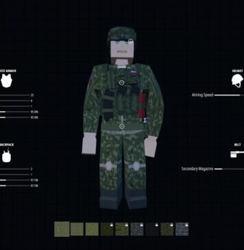 The regular fit for the Medic class in Battlebit Remastered.